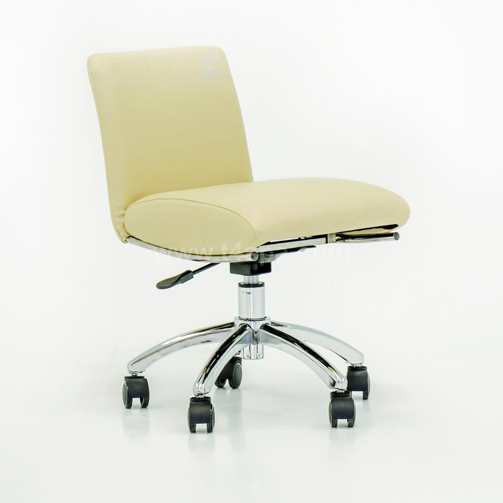 T4 Pedicure Stool – Cream - Image 2