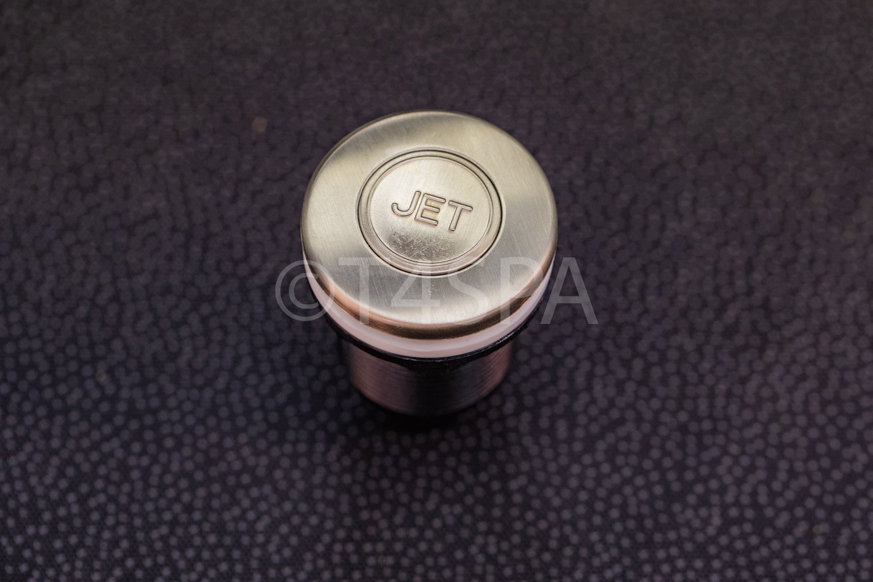 Push Button Brush Nickel – Jet